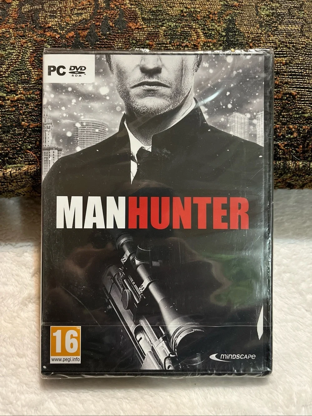 ManHunter PC Game by Mindscape - Black with Red Accent Brand New